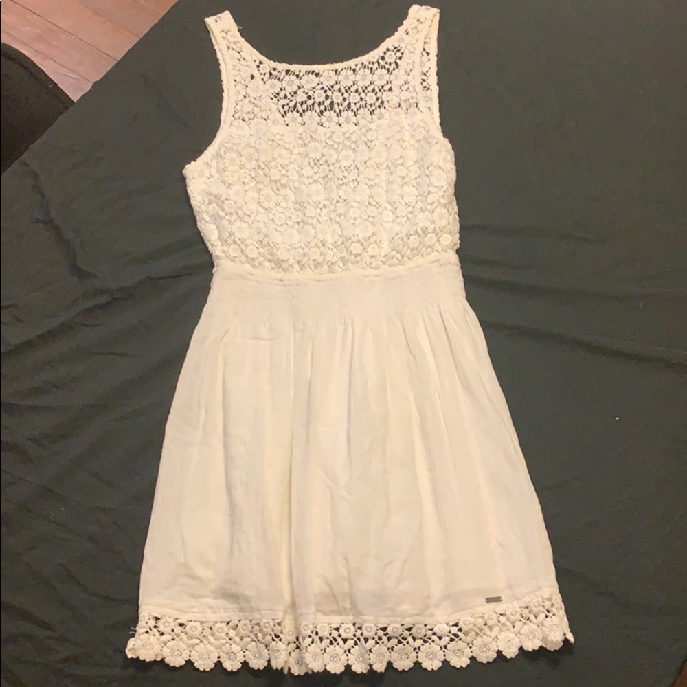 Hollister crochet sleeveless dress